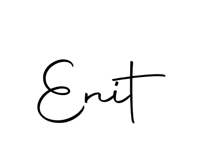 Make a beautiful signature design for name Enit. Use this online signature maker to create a handwritten signature for free. Enit signature style 10 images and pictures png