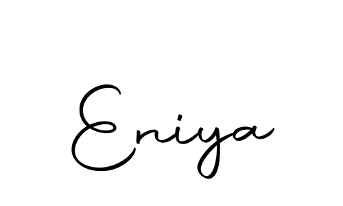 Create a beautiful signature design for name Eniya. With this signature (Autography-DOLnW) fonts, you can make a handwritten signature for free. Eniya signature style 10 images and pictures png