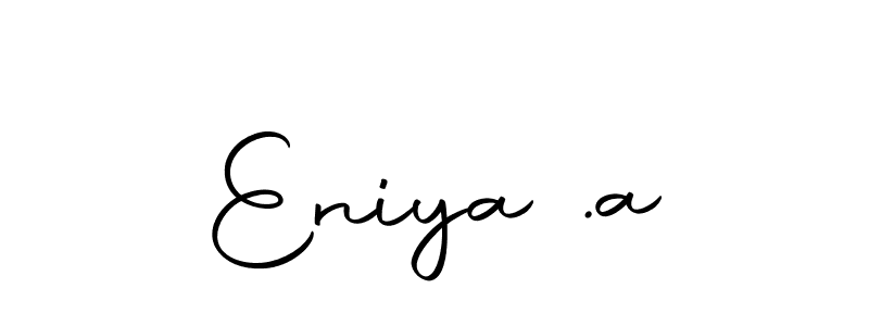 Once you've used our free online signature maker to create your best signature Autography-DOLnW style, it's time to enjoy all of the benefits that Eniya .a name signing documents. Eniya .a signature style 10 images and pictures png