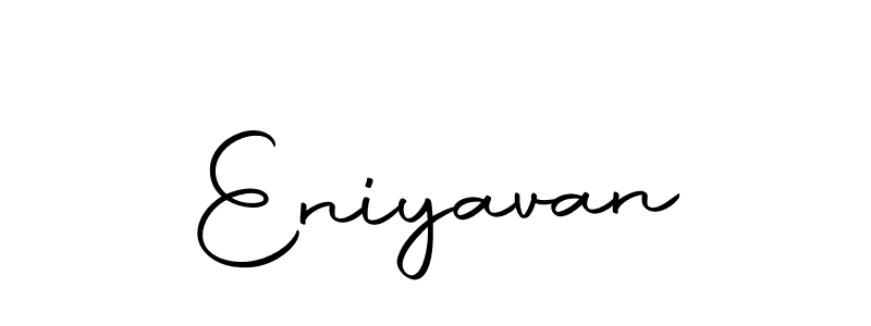 Use a signature maker to create a handwritten signature online. With this signature software, you can design (Autography-DOLnW) your own signature for name Eniyavan. Eniyavan signature style 10 images and pictures png