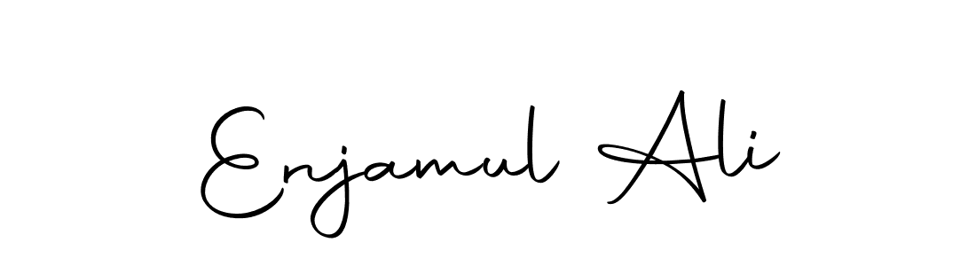 You can use this online signature creator to create a handwritten signature for the name Enjamul Ali. This is the best online autograph maker. Enjamul Ali signature style 10 images and pictures png