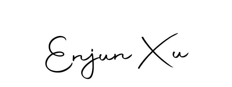 Make a beautiful signature design for name Enjun Xu. With this signature (Autography-DOLnW) style, you can create a handwritten signature for free. Enjun Xu signature style 10 images and pictures png