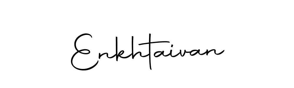 Make a beautiful signature design for name Enkhtaivan. With this signature (Autography-DOLnW) style, you can create a handwritten signature for free. Enkhtaivan signature style 10 images and pictures png