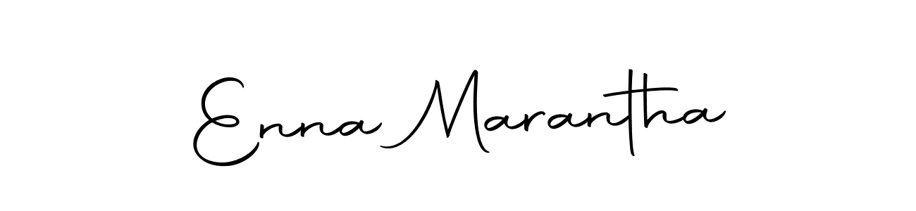 Also we have Enna Marantha name is the best signature style. Create professional handwritten signature collection using Autography-DOLnW autograph style. Enna Marantha signature style 10 images and pictures png