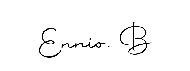 Also You can easily find your signature by using the search form. We will create Ennio. B name handwritten signature images for you free of cost using Autography-DOLnW sign style. Ennio. B signature style 10 images and pictures png