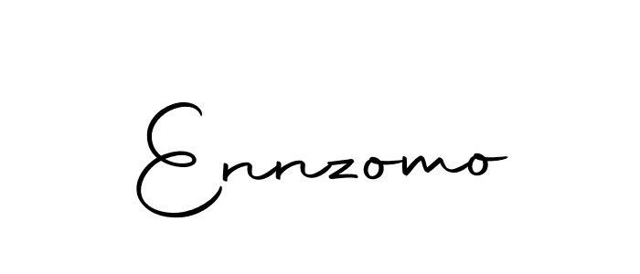 Create a beautiful signature design for name Ennzomo. With this signature (Autography-DOLnW) fonts, you can make a handwritten signature for free. Ennzomo signature style 10 images and pictures png