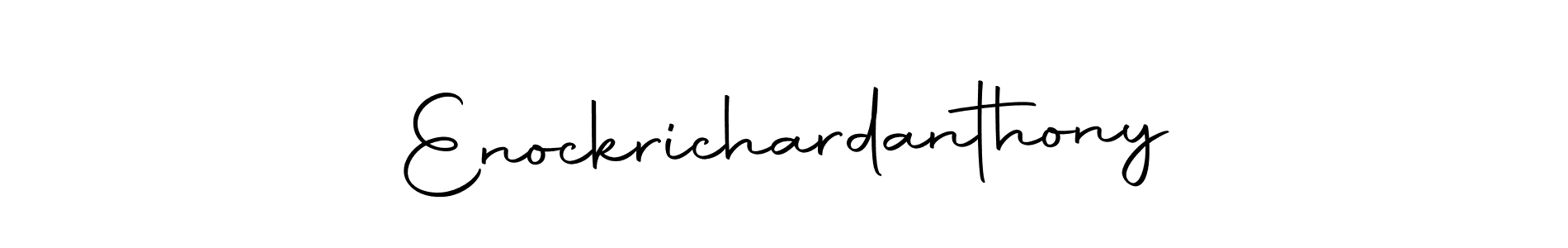 You can use this online signature creator to create a handwritten signature for the name Enockrichardanthony. This is the best online autograph maker. Enockrichardanthony signature style 10 images and pictures png