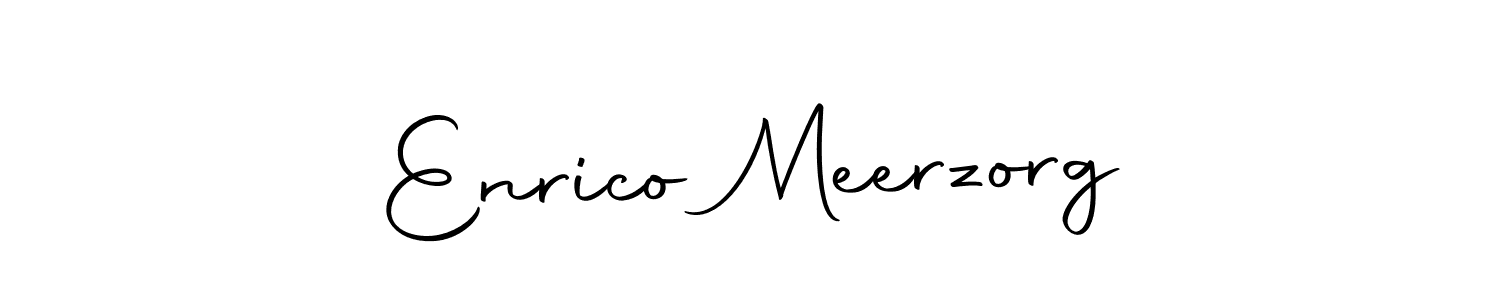 You should practise on your own different ways (Autography-DOLnW) to write your name (Enrico Meerzorg) in signature. don't let someone else do it for you. Enrico Meerzorg signature style 10 images and pictures png