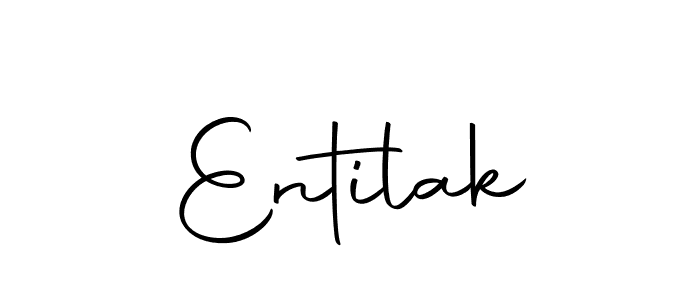 The best way (Autography-DOLnW) to make a short signature is to pick only two or three words in your name. The name Entilak include a total of six letters. For converting this name. Entilak signature style 10 images and pictures png