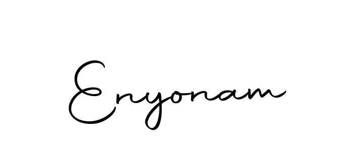 How to make Enyonam name signature. Use Autography-DOLnW style for creating short signs online. This is the latest handwritten sign. Enyonam signature style 10 images and pictures png