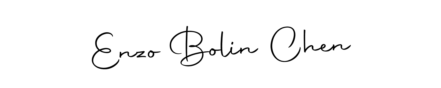This is the best signature style for the Enzo Bolin Chen name. Also you like these signature font (Autography-DOLnW). Mix name signature. Enzo Bolin Chen signature style 10 images and pictures png