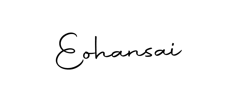 Make a beautiful signature design for name Eohansai. With this signature (Autography-DOLnW) style, you can create a handwritten signature for free. Eohansai signature style 10 images and pictures png