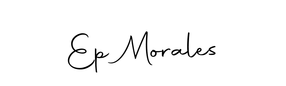 Once you've used our free online signature maker to create your best signature Autography-DOLnW style, it's time to enjoy all of the benefits that Ep Morales name signing documents. Ep Morales signature style 10 images and pictures png