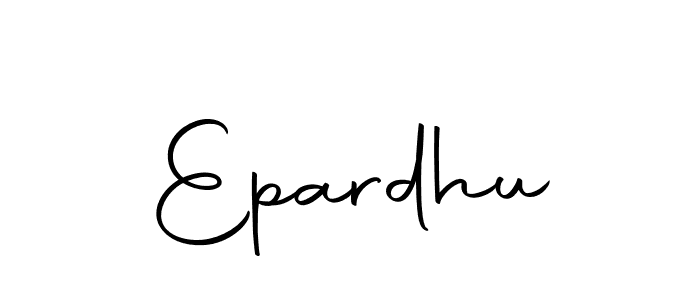 How to make Epardhu signature? Autography-DOLnW is a professional autograph style. Create handwritten signature for Epardhu name. Epardhu signature style 10 images and pictures png