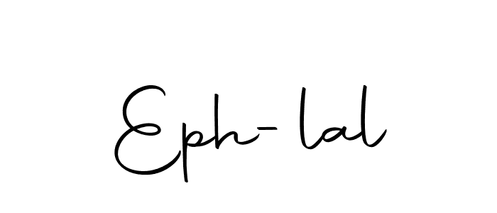 Eph-lal stylish signature style. Best Handwritten Sign (Autography-DOLnW) for my name. Handwritten Signature Collection Ideas for my name Eph-lal. Eph-lal signature style 10 images and pictures png