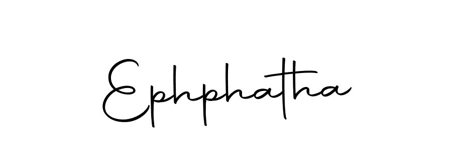 Ephphatha stylish signature style. Best Handwritten Sign (Autography-DOLnW) for my name. Handwritten Signature Collection Ideas for my name Ephphatha. Ephphatha signature style 10 images and pictures png