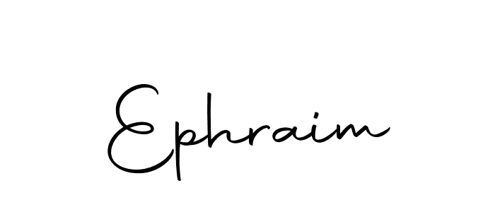 Design your own signature with our free online signature maker. With this signature software, you can create a handwritten (Autography-DOLnW) signature for name Ephraim. Ephraim signature style 10 images and pictures png