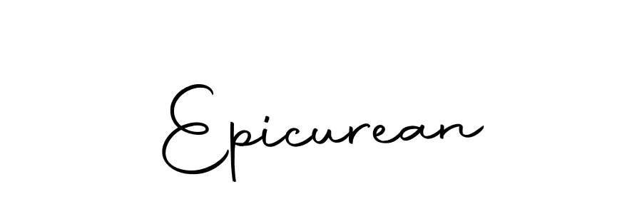 Epicurean stylish signature style. Best Handwritten Sign (Autography-DOLnW) for my name. Handwritten Signature Collection Ideas for my name Epicurean. Epicurean signature style 10 images and pictures png