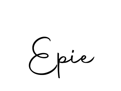 How to make Epie signature? Autography-DOLnW is a professional autograph style. Create handwritten signature for Epie name. Epie signature style 10 images and pictures png