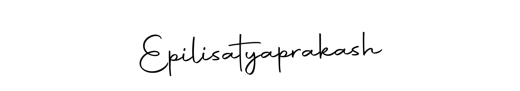 The best way (Autography-DOLnW) to make a short signature is to pick only two or three words in your name. The name Epilisatyaprakash include a total of six letters. For converting this name. Epilisatyaprakash signature style 10 images and pictures png