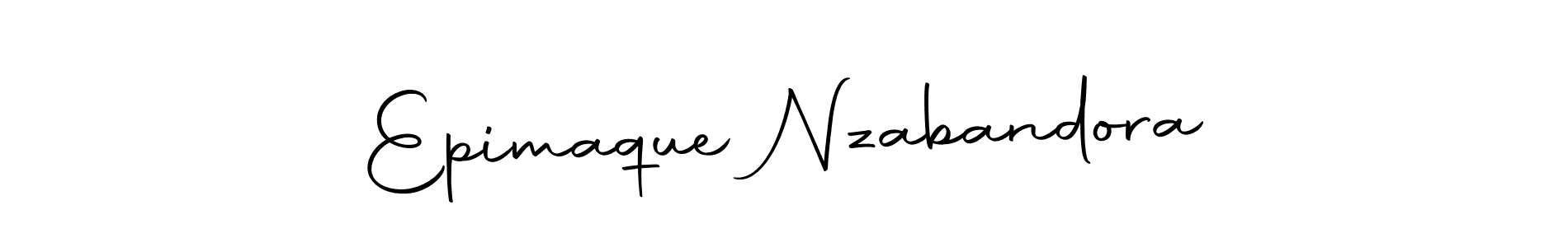 Make a beautiful signature design for name Epimaque Nzabandora. Use this online signature maker to create a handwritten signature for free. Epimaque Nzabandora signature style 10 images and pictures png