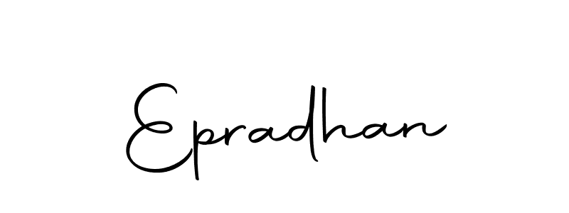 Make a beautiful signature design for name Epradhan. Use this online signature maker to create a handwritten signature for free. Epradhan signature style 10 images and pictures png