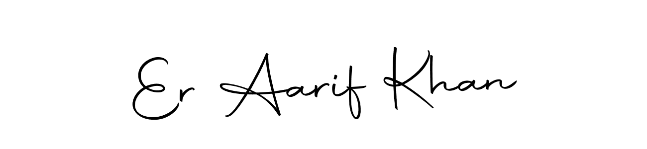 You should practise on your own different ways (Autography-DOLnW) to write your name (Er Aarif Khan) in signature. don't let someone else do it for you. Er Aarif Khan signature style 10 images and pictures png