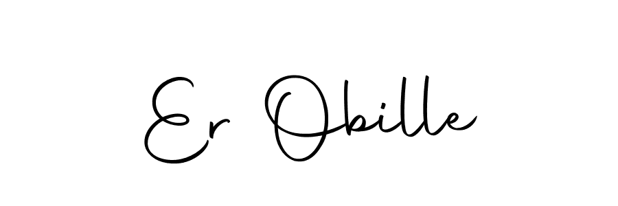 Here are the top 10 professional signature styles for the name Er Obille. These are the best autograph styles you can use for your name. Er Obille signature style 10 images and pictures png