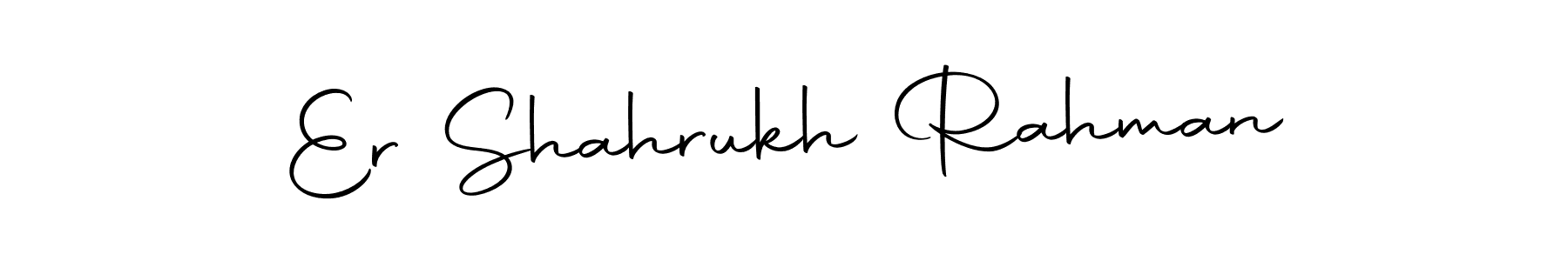 Er Shahrukh Rahman stylish signature style. Best Handwritten Sign (Autography-DOLnW) for my name. Handwritten Signature Collection Ideas for my name Er Shahrukh Rahman. Er Shahrukh Rahman signature style 10 images and pictures png