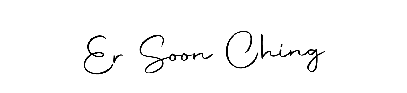 This is the best signature style for the Er Soon Ching name. Also you like these signature font (Autography-DOLnW). Mix name signature. Er Soon Ching signature style 10 images and pictures png