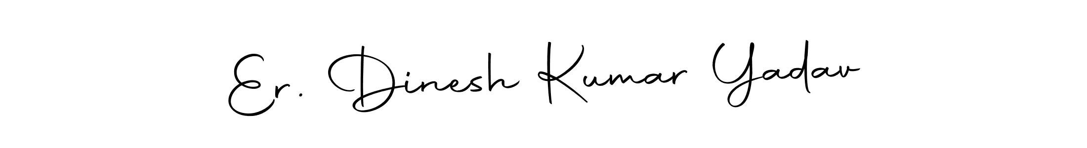 Also we have Er. Dinesh Kumar Yadav name is the best signature style. Create professional handwritten signature collection using Autography-DOLnW autograph style. Er. Dinesh Kumar Yadav signature style 10 images and pictures png