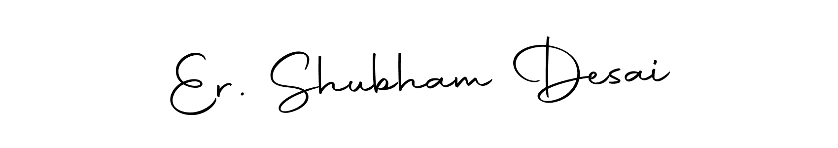 Similarly Autography-DOLnW is the best handwritten signature design. Signature creator online .You can use it as an online autograph creator for name Er. Shubham Desai. Er. Shubham Desai signature style 10 images and pictures png