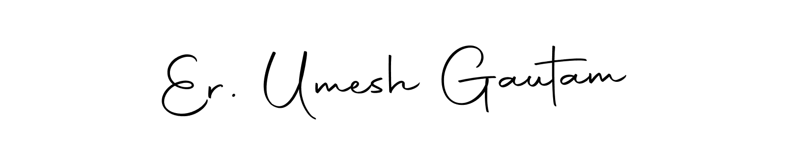 It looks lik you need a new signature style for name Er. Umesh Gautam. Design unique handwritten (Autography-DOLnW) signature with our free signature maker in just a few clicks. Er. Umesh Gautam signature style 10 images and pictures png