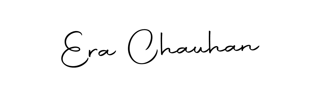 How to make Era Chauhan name signature. Use Autography-DOLnW style for creating short signs online. This is the latest handwritten sign. Era Chauhan signature style 10 images and pictures png