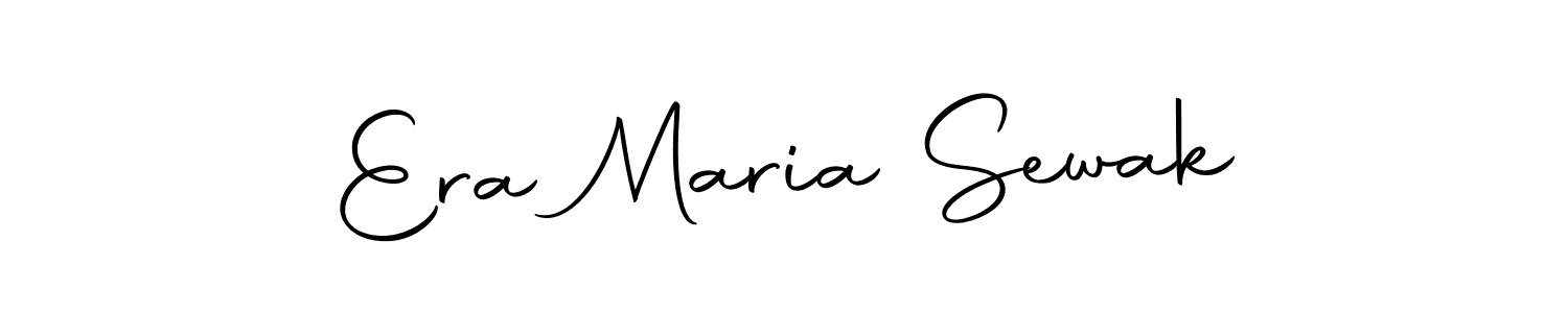 You should practise on your own different ways (Autography-DOLnW) to write your name (Era Maria Sewak) in signature. don't let someone else do it for you. Era Maria Sewak signature style 10 images and pictures png