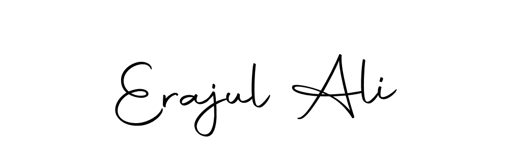 Design your own signature with our free online signature maker. With this signature software, you can create a handwritten (Autography-DOLnW) signature for name Erajul Ali. Erajul Ali signature style 10 images and pictures png