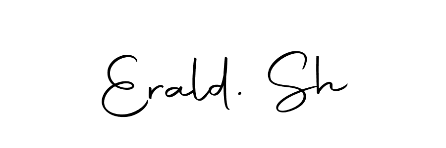 Make a beautiful signature design for name Erald. Sh. Use this online signature maker to create a handwritten signature for free. Erald. Sh signature style 10 images and pictures png