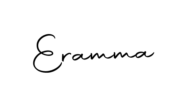 Design your own signature with our free online signature maker. With this signature software, you can create a handwritten (Autography-DOLnW) signature for name Eramma. Eramma signature style 10 images and pictures png