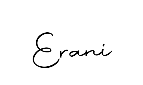 Create a beautiful signature design for name Erani. With this signature (Autography-DOLnW) fonts, you can make a handwritten signature for free. Erani signature style 10 images and pictures png