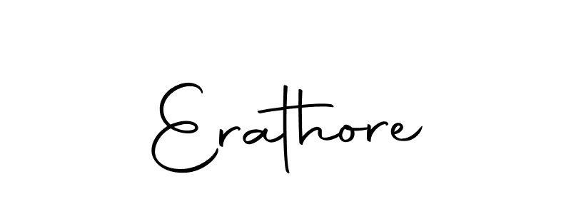 Design your own signature with our free online signature maker. With this signature software, you can create a handwritten (Autography-DOLnW) signature for name Erathore. Erathore signature style 10 images and pictures png