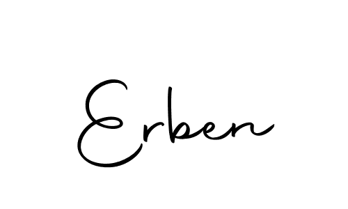Similarly Autography-DOLnW is the best handwritten signature design. Signature creator online .You can use it as an online autograph creator for name Erben. Erben signature style 10 images and pictures png