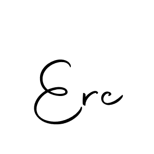 The best way (Autography-DOLnW) to make a short signature is to pick only two or three words in your name. The name Erc include a total of six letters. For converting this name. Erc signature style 10 images and pictures png