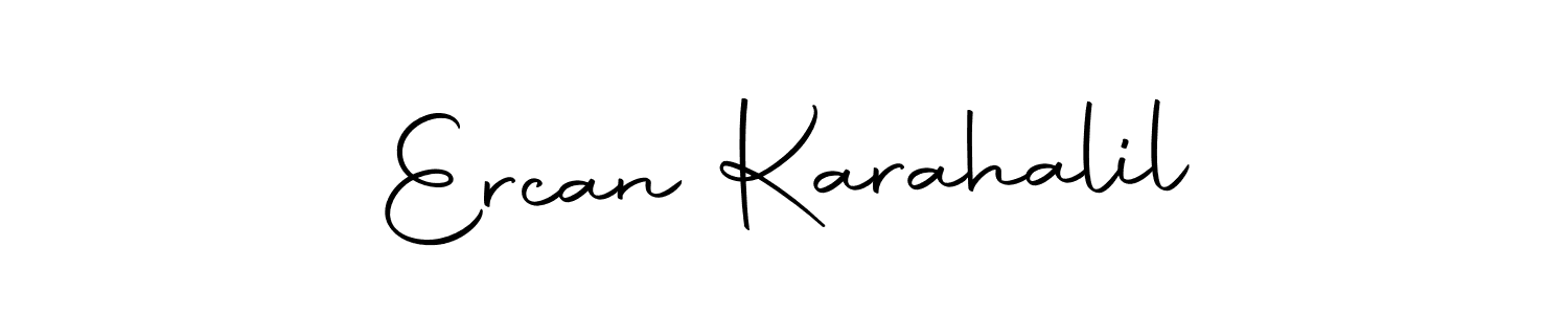 Make a beautiful signature design for name Ercan Karahalil. Use this online signature maker to create a handwritten signature for free. Ercan Karahalil signature style 10 images and pictures png