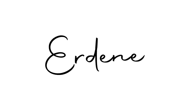 You should practise on your own different ways (Autography-DOLnW) to write your name (Erdene) in signature. don't let someone else do it for you. Erdene signature style 10 images and pictures png