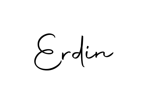 Create a beautiful signature design for name Erdin. With this signature (Autography-DOLnW) fonts, you can make a handwritten signature for free. Erdin signature style 10 images and pictures png