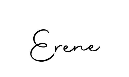 The best way (Autography-DOLnW) to make a short signature is to pick only two or three words in your name. The name Erene include a total of six letters. For converting this name. Erene signature style 10 images and pictures png