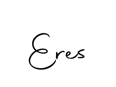 You should practise on your own different ways (Autography-DOLnW) to write your name (Eres) in signature. don't let someone else do it for you. Eres signature style 10 images and pictures png