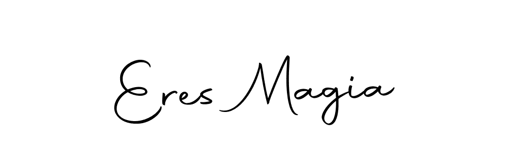 Similarly Autography-DOLnW is the best handwritten signature design. Signature creator online .You can use it as an online autograph creator for name Eres Magia. Eres Magia signature style 10 images and pictures png