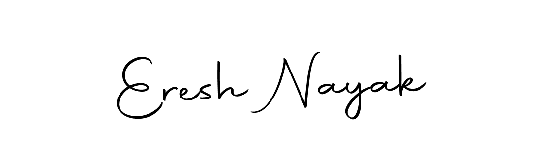 Use a signature maker to create a handwritten signature online. With this signature software, you can design (Autography-DOLnW) your own signature for name Eresh Nayak. Eresh Nayak signature style 10 images and pictures png