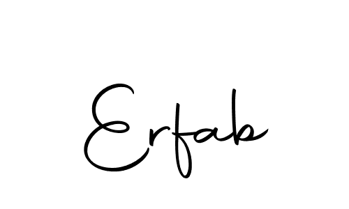 It looks lik you need a new signature style for name Erfab. Design unique handwritten (Autography-DOLnW) signature with our free signature maker in just a few clicks. Erfab signature style 10 images and pictures png